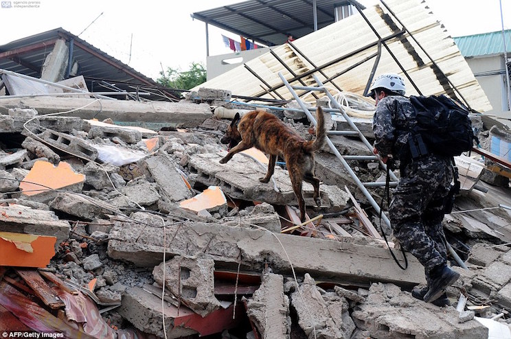Terremoto en Ecuador